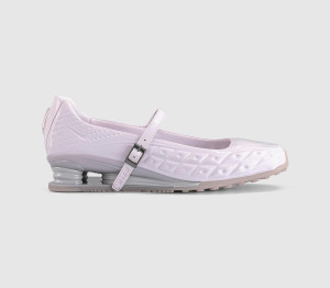 Nike Womens Shox Z Calistra Ballet Trainers Pearl Pink Platinum Violet, 9