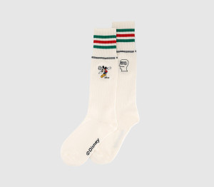 Adidas x Brain Dead x Disney Socks Chalk White