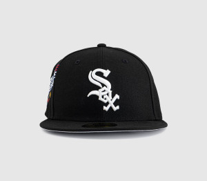 New Era 59fifty Cap Chicago White Sox Black, 7 5/8