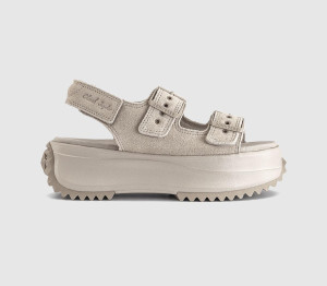 Converse Womens Run Star Sandals Papyrus In Natural, 9