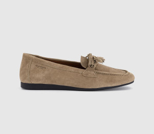 Vagabond Hilary Tassel Ballet Pumps Noughat Natural, 4