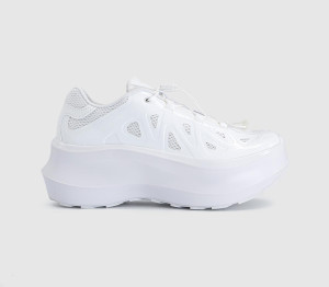 Comme Des Garcons Womens Comme x Xt-whisper Void Platform Trainers White F, 7.5