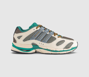 adidas Kids Adistar Moulded W Trainers Lingrn Tegrme Trugrn In White, 5