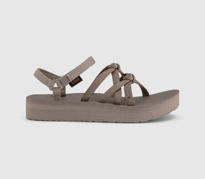 Teva Womens Midform Kena Slim Sandals Dune Natural, 6