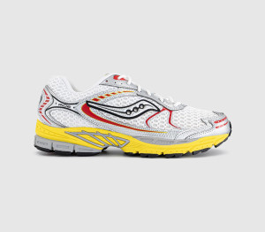 Saucony Mens Progrid Ride 1 Trainers White Buttercup, 9.5