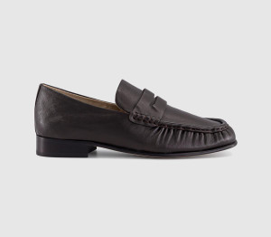Tony Bianco Womens Gomez Loafers Chocolate Nappa Brown, 8