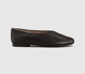 Tony Bianco Womens Cuba Ballet Pumps Chocolate Nappa Brown, 6