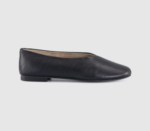 Tony Bianco Womens Cuba Ballet Flats Black Nappa, 6