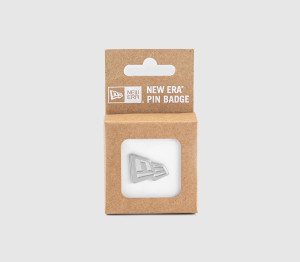 New Era Flag Pin Badges Silver In Multi, One Size