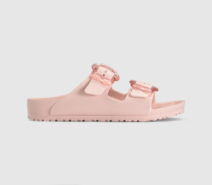 Birkenstock Arizona Eva Floral Kids Sandals Light Rose Pink, 2