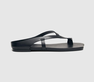 Alohas Womens Dawn Sandals Black, 6