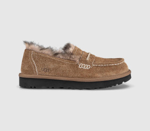UGG Womens Ellis Loafers Chestnut In Tan, 6