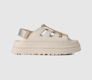UGG Womens Goldenglow Toggle Sandals Jasmine Natural, 7