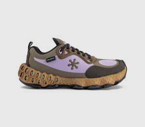SPUNGE Mens Osmosis Trainers Green Purple Aqua, 10