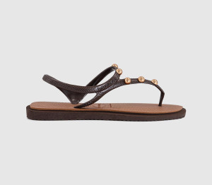 Havaianas Womens Flash Fusion Sandals Rust Brown, 6/7