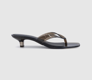 Steve Madden Womens Tracie Heels Smoke Jelly Grey, 7
