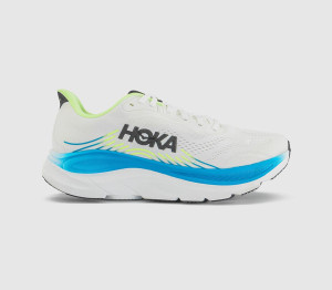 HOKA Mens Clifton 11 Trainers Frost Black, 8