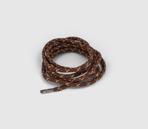 Mr Lacy Hikies Round Laces Dark Brown Light, One Size