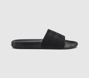 OFFICE Mens Sampson Pool Sliders Black, 8