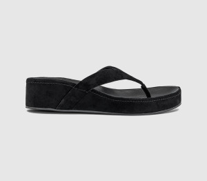 Tony Bianco Womens Blaire Sandals Black Suede, 7