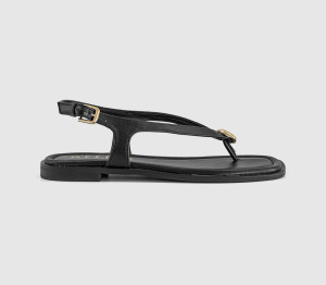 OFFICE Womens Scout Hardware Slingback Toe Post Sandals Black, 8