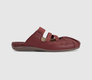PUMA Womens Speedcat Ballet Mules Burgundy In Red, 4.5