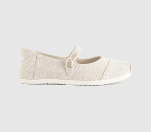 TOMS Womens Alpargata Mary Janes Natural, 6