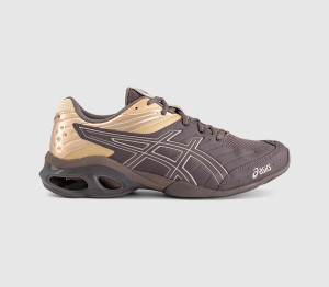 Asics Gel-kinetic FR Trainers Cocoa Powder In Natural, 9