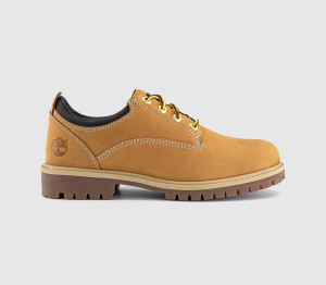 Timberland Mens Heritage Oxford Shoes Wheat Nubuck Natural, 8