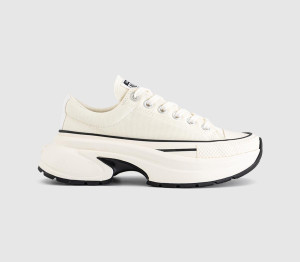 Converse Run Star Crush Trainers Egret Black, 4.5