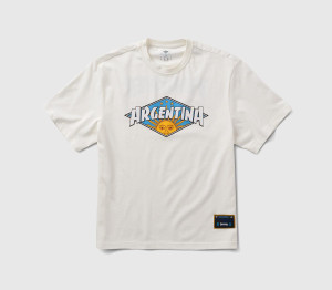 adidas Mens x Thrasher Argentina Tee Shirt Afa Core White