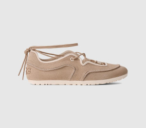 UGG Womens Quill Ballet Sneakers Mustard Seed Natural, 7