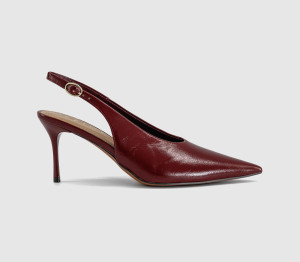 OFFICE Womens Harmony High Vamp Stilettos Red, 8