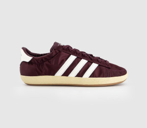 adidas Womens Jabbar Ruche Trainers Maroon Warm Vanilla In Brown, 4