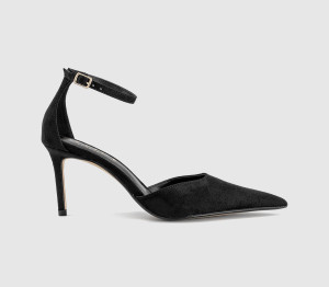 OFFICE Womens Headline Two Part Court Heels Black, 3