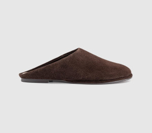 OFFICE Womens Feel Good Suede Mules Brown, 5
