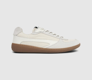 Alohas Womens Tb.83 Barefoot Sneakers Cream Nylon Natural, 3.5