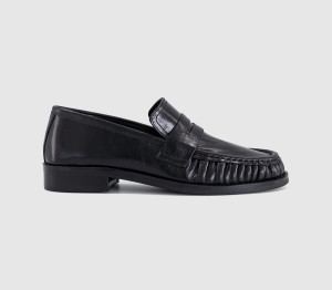 Tony Bianco Womens Libby Loafers Black Vintage, 5