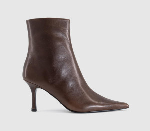 Tony Bianco Womens Sweetie Ankle Boots Chocolate Vintage Brown, 5