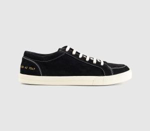 Common Projects Premium Skate Trainers Black Nubuck, 7