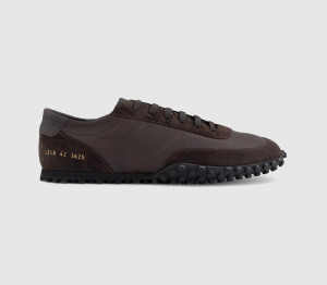 Common Projects Mens Minimal Runner Seventy Trainers Moka In Brown, 10