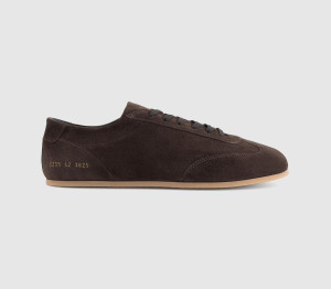 Common Projects Winter Driving Shoes Moka Suede In Brown, 10
