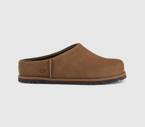 UGG Womens Otzo Clogs Dark Chestnut Tan, 8