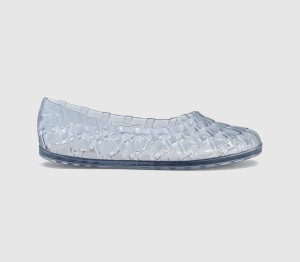 Melissa Womens Possession Ballet Pumps Clear White, 6