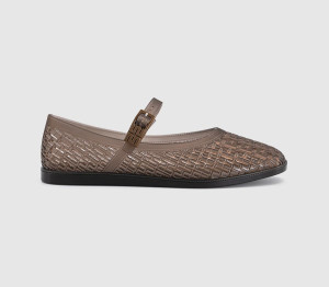 Melissa Womens Harper Mary Janes Clear Brown, 7