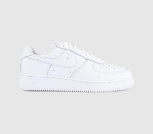 Nike Mens Air Force 1 01 Trainers White, 7
