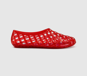 Juju Womens Kris Shoes Red, 6