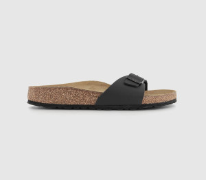 Birkenstock Kids Black Madrid 1 Bar Mules Birko, 3
