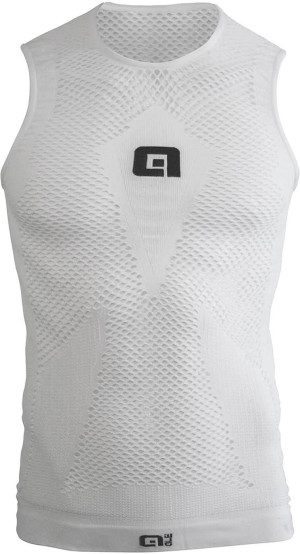 S1 Summer Intimo Sleeveless Base Layer White, L/XL