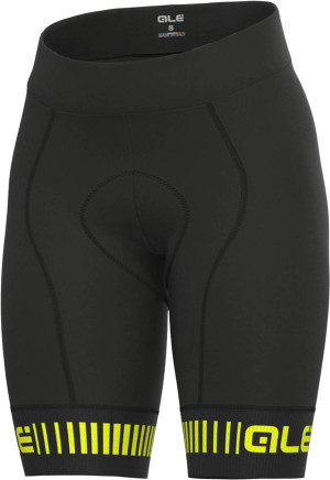Strada PR-R Womens Shorts Black/Yellow, XL